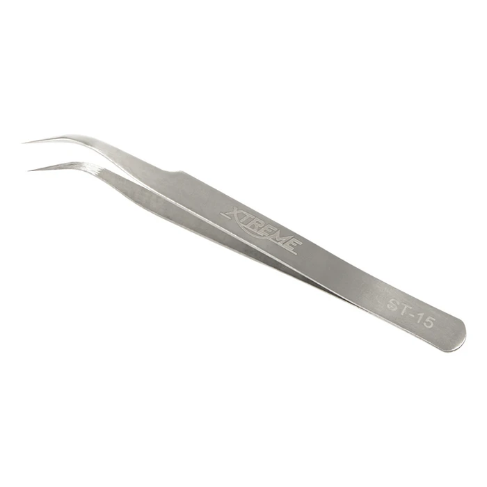 Precision Pliers Xtreme 115 mm Anti Magnetic Curved Pointed