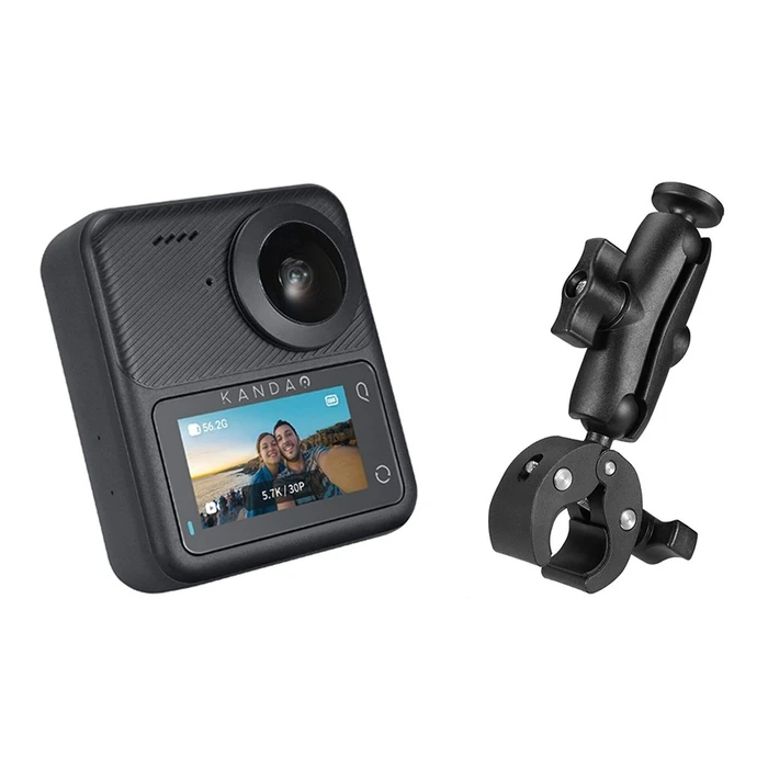 Action Camera Kandao QooCam 3 360° - Motorcycle Combo(Black)