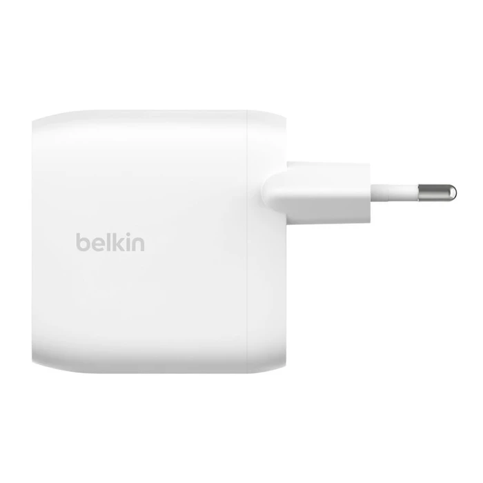 Φορτιστής Πρίζας Belkin Vharger 2xUSB-C 60W PD 3.1 White WCB010vfWH