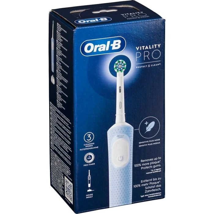 Ηλεκτρική Οδοντόβουρτσα Oral-B Vitality Pro D 103 Blue Hangable Box