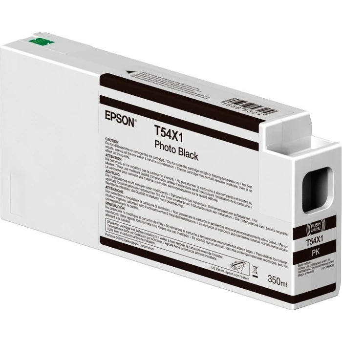Μελάνι Εκτυπωτή Epson UltraChrome HDX/HD photo Black 350 ml T 54X1