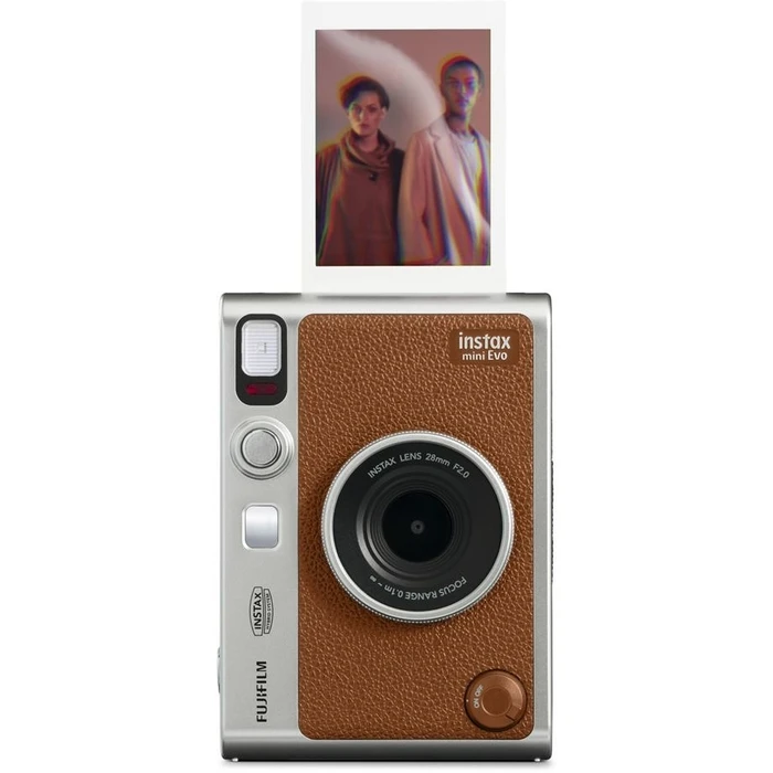 Instant Φωτογραφική Μηχανή Fujifilm instax mini evo Typ C braun