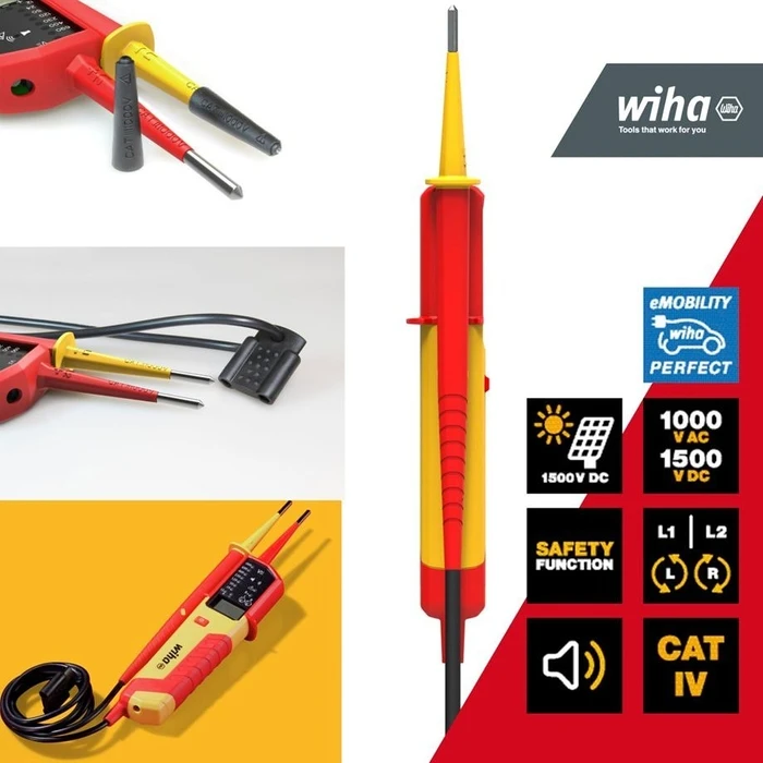 Πολύμετρο Wiha Voltage and Continuity Tester eMobility