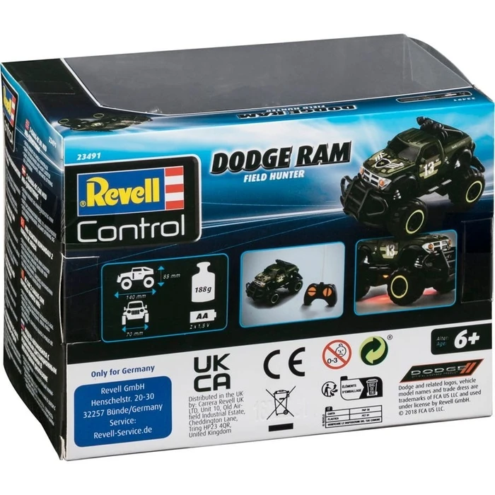 Τηλεκατευθυνόμενο Revell Car Dodge RAM Field Hunter