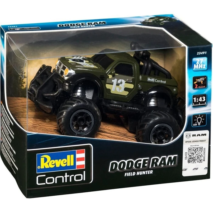 Τηλεκατευθυνόμενο Revell Car Dodge RAM Field Hunter
