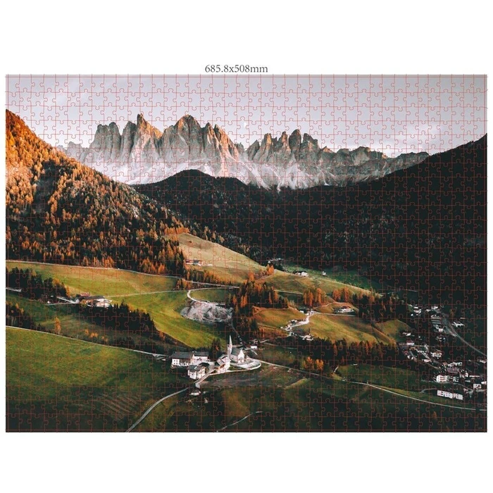 Παζλ Ambassador Val di Funes Dolo- mites 1000-piece (Tobias Haegg)