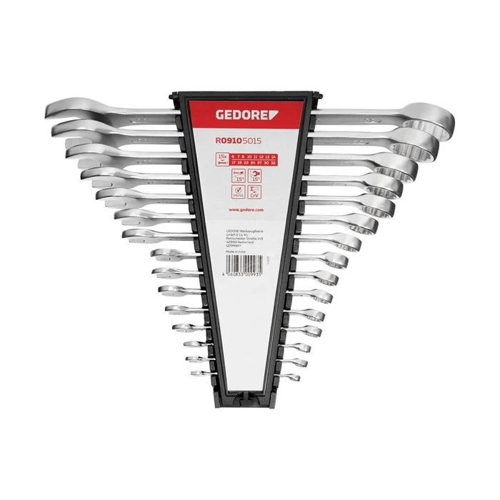 Κλειδιά Gedore red Ratchet Set metric 15-pieces