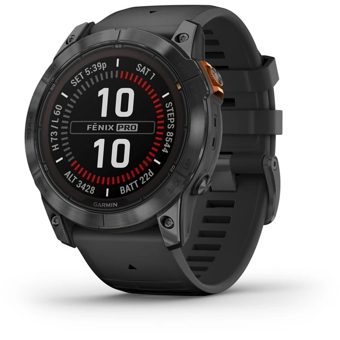 Smartwatch Garmin Fenix 7X Pro Solar (26mm) slate grey / black