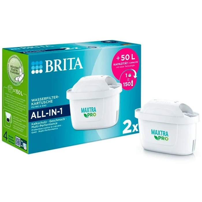 Ανταλλακτικά Φίλτρα Νερού Brita MAXTRA PRO ALL-IN-1 Pack 2