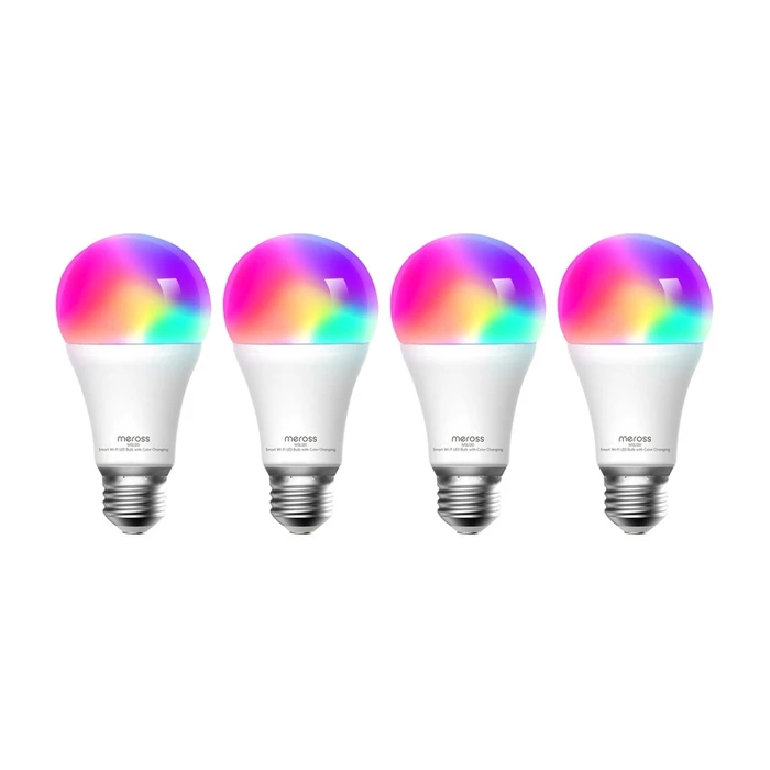 Meross Smart Λάμπες LED 9W RGBW 810 lm - Σετ 4 τεμαχίων