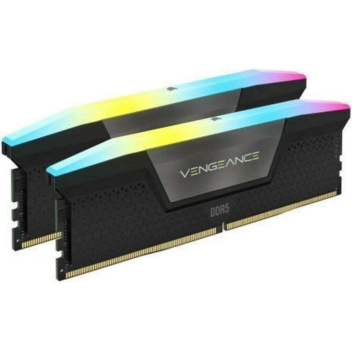 Μνήμη RAM Σταθερού DDR5 64GB Corsair Vengeance RGB - (2 x 32GB) - 6400 DIMM CL32