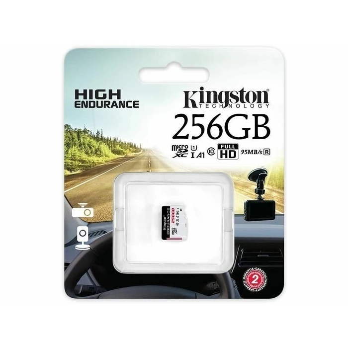 Κάρτα Μνήμης microSDXC 256GB Kingston High Endurance - UHS-I U1
