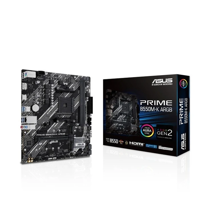 Motherboard Asus AMD AM4 PRIME B550M-K ARGB