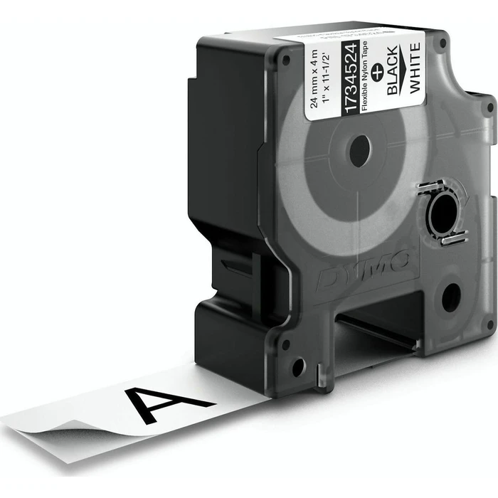 Ταινία Ετικετογράφου Dymo Rhino Nylon Black White (1734524)