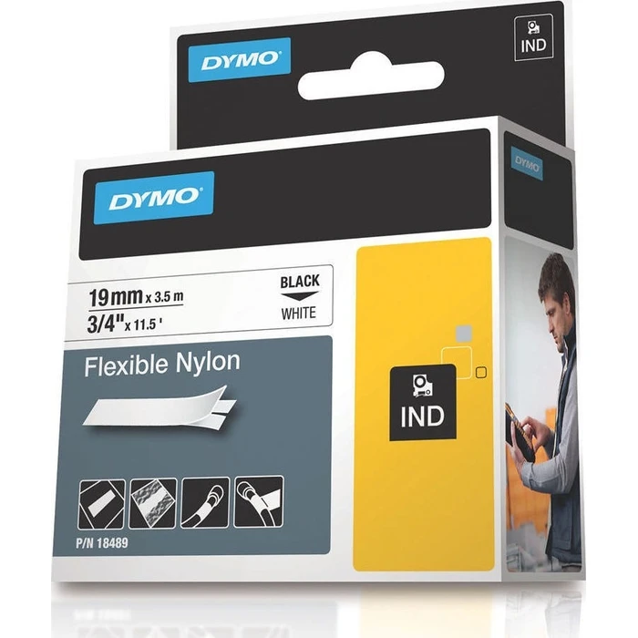 Ταινία Ετικετογράφου Dymo Black White (18489)