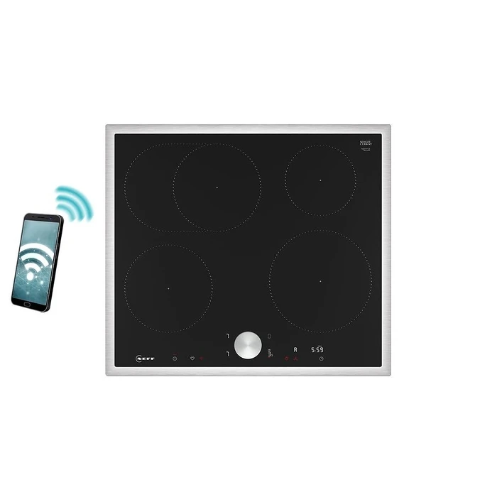 Εστίες Κεραμικές Επαγωγικές Neff T56STF1L0 Inox