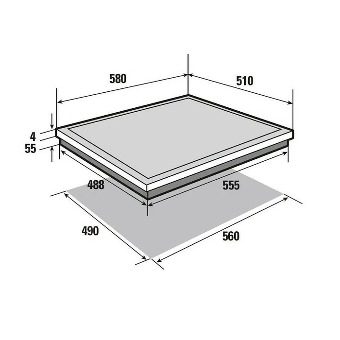 Εστίες Υγραερίου & Επαγωγικές Brandt BPI6414BM