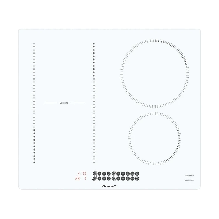 Εστίες Επαγωγικές Brandt BPI164DUW White