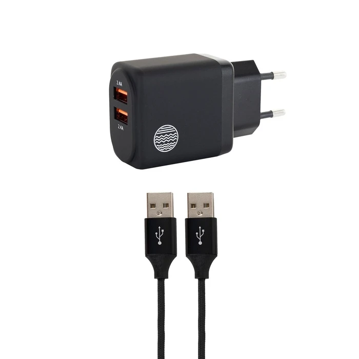 Φορτιστής Πρίζας Our Pure Planet 2 USB PORTS 4.8A