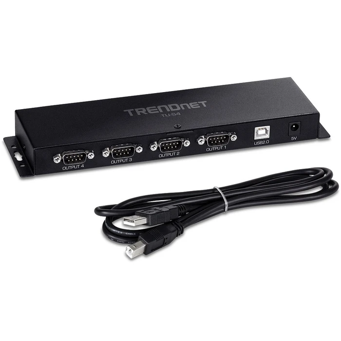 KVM Switch Trendnet 4 PORT USB TO SERIAL RS232