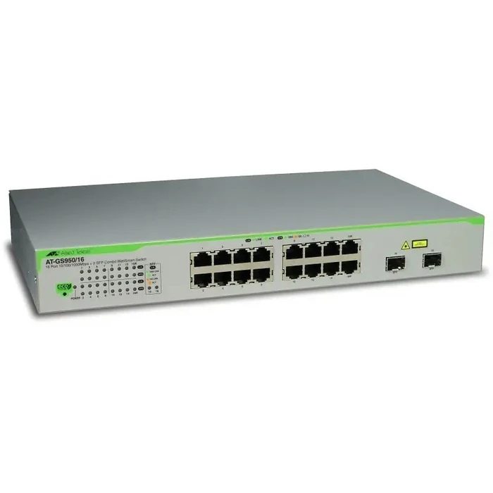 Network Switch Allied Telesis L2 WS GE 16 P W/ 2 X SFP