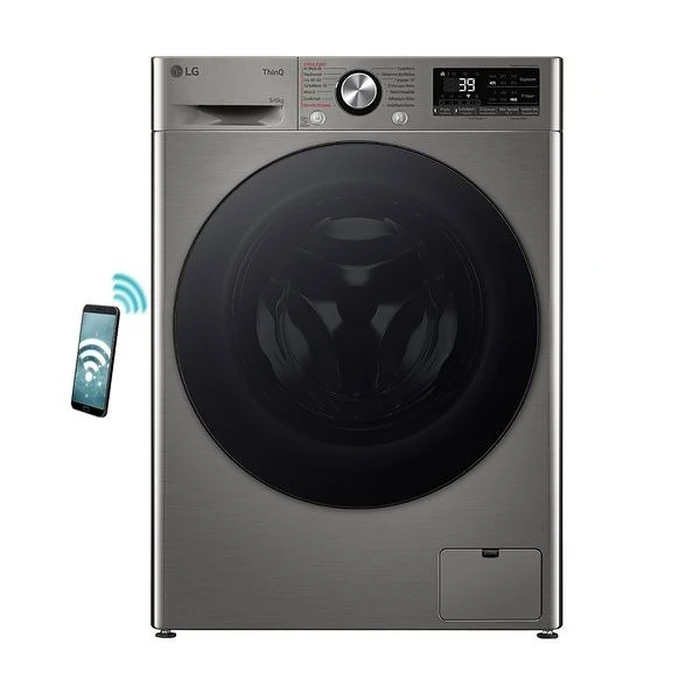 Πλυντήριο - Στεγνωτήριο 9/6KG LG D4R7009TSSB