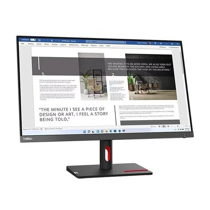 Monitor 27" Lenovo ThinkVision S27i-30 FHD IPS, HDMi, VGA, 3YearsW