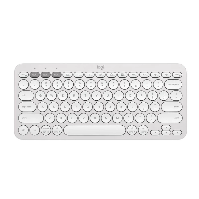 Πληκτρολόγιο Aσύρματο Logitech Bluetooth K380s White