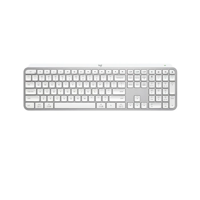 Πληκτρολόγιο Aσύρματο Logitech Illuminated MxKeys S Pale Grey