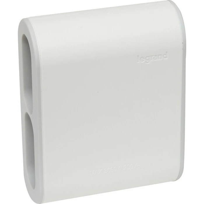 Ταφ Ασφαλείας Legrand SurgeArrest 2 Outlets Φις White/Grey