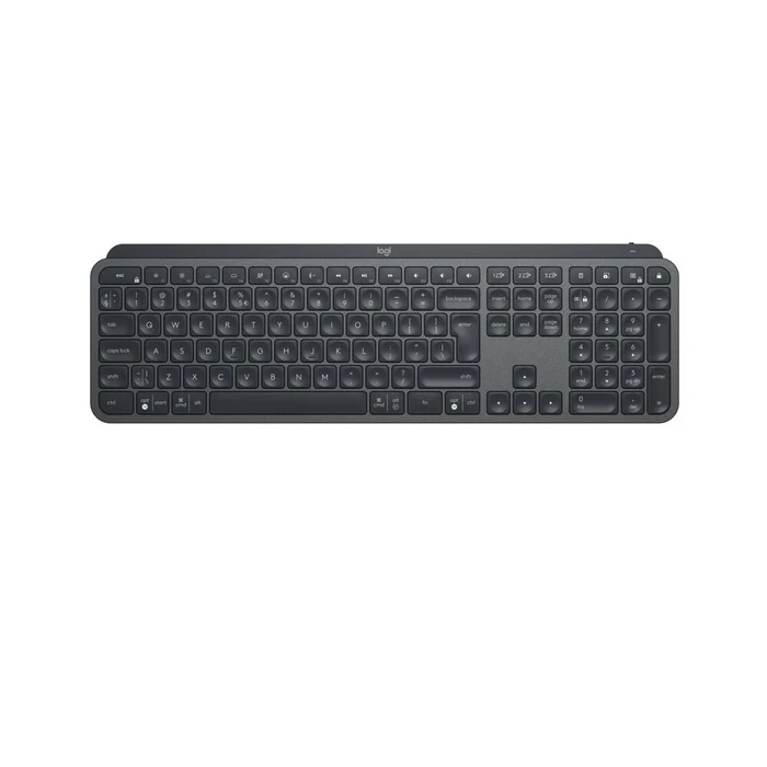 Πληκτρολόγιο Aσύρματο Logitech Illuminated MxKeys S Graphite