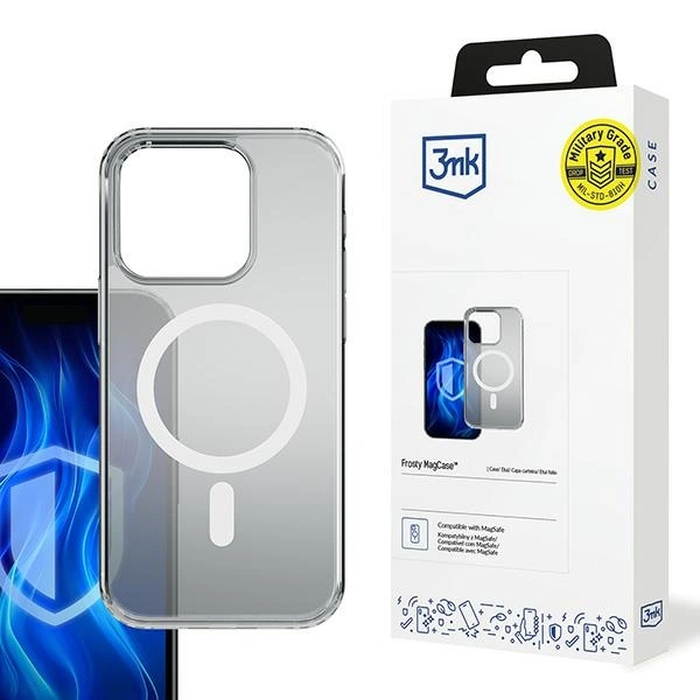 3MK Frosty MagCase Apple iPhone 16 Pro Max white