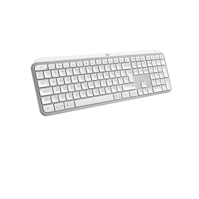 Πληκτρολόγιο Aσύρματο Logitech Illuminated MxKeys S Pale Grey