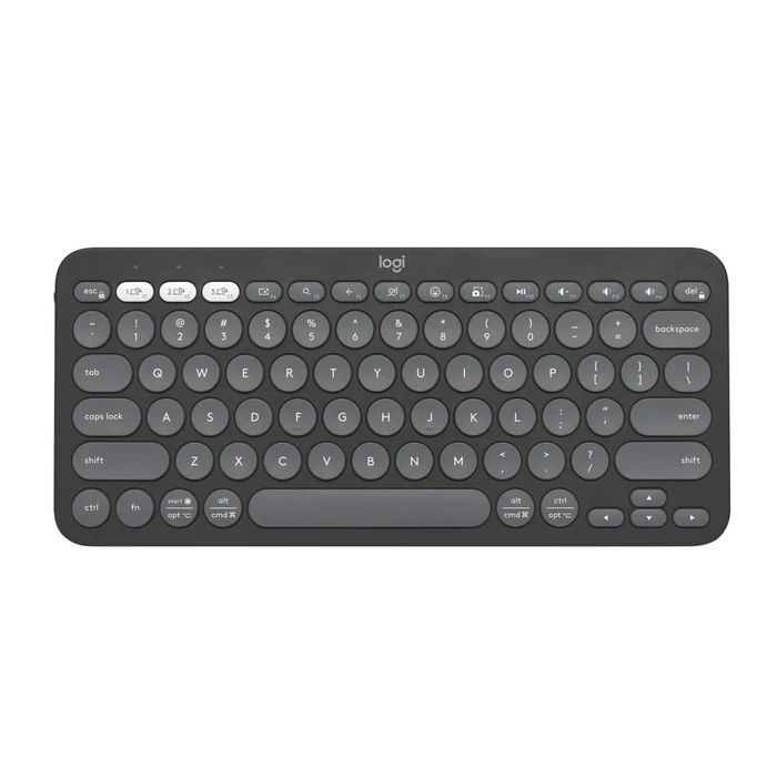 Πληκτρολόγιο Aσύρματο Logitech Blueetooth K380s Grey