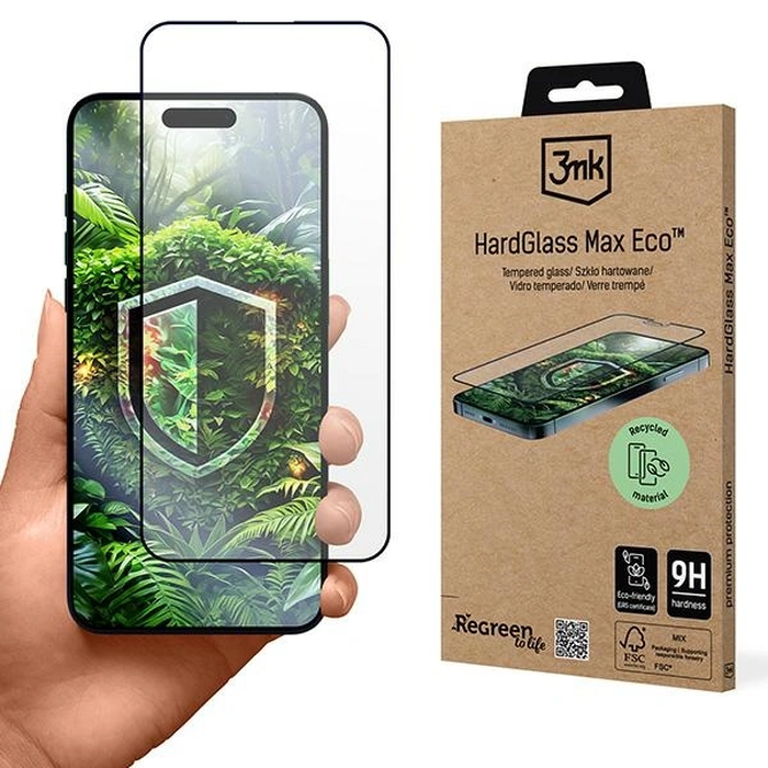 3MK HardGlass Max Eco Apple iPhone 16 Pro Max 