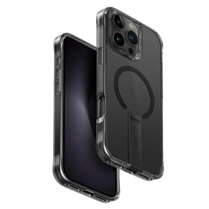 UNIQ Eleva with Vertica Stand Apple iPhone 16 Pro Max carbon black