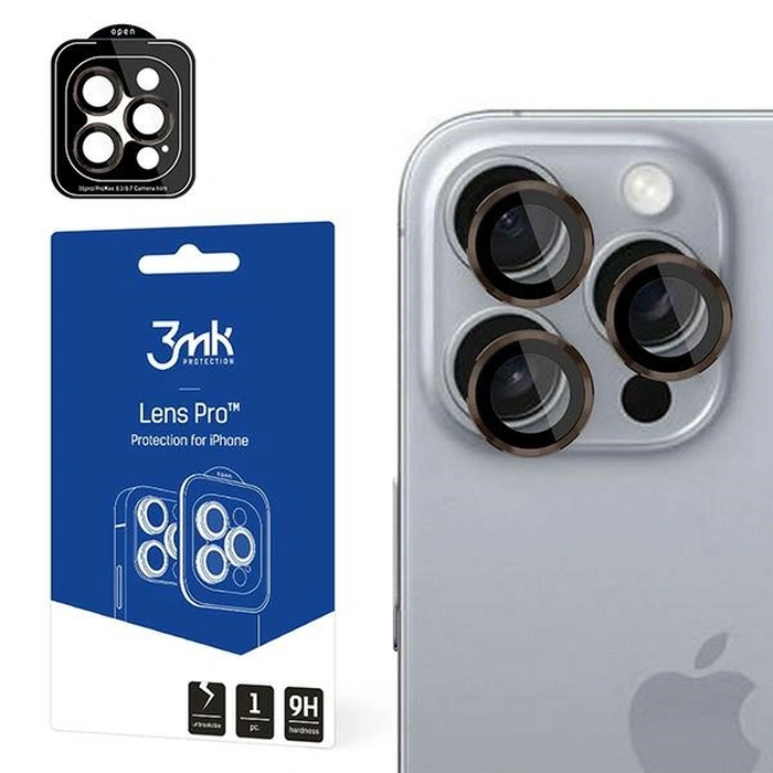 3MK Lens Protection Pro Apple iPhone 16 Pro / 16 Pro Max Rose Brown