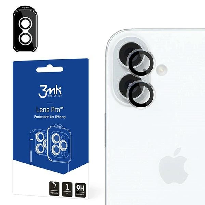 3MK Lens Protection Pro Apple iPhone 16 / 16 Plus Transparent