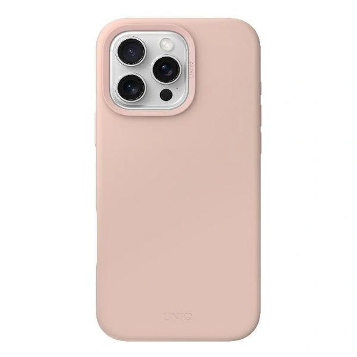 UNIQ Lino Hue Apple iPhone 16 Pro Max Magclick Charging blush pink
