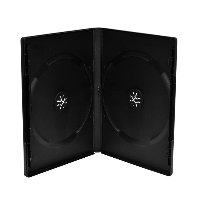 Θήκη CD/DVD MediaRange for 2 discs 14mm Black Pack 5 (MRBOX30-2)