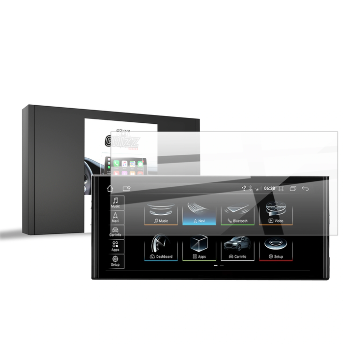 Ceramic GrizzGlass CarDisplay Protection Audi A7 C7 Android Radio 12,3" (2012-2018)