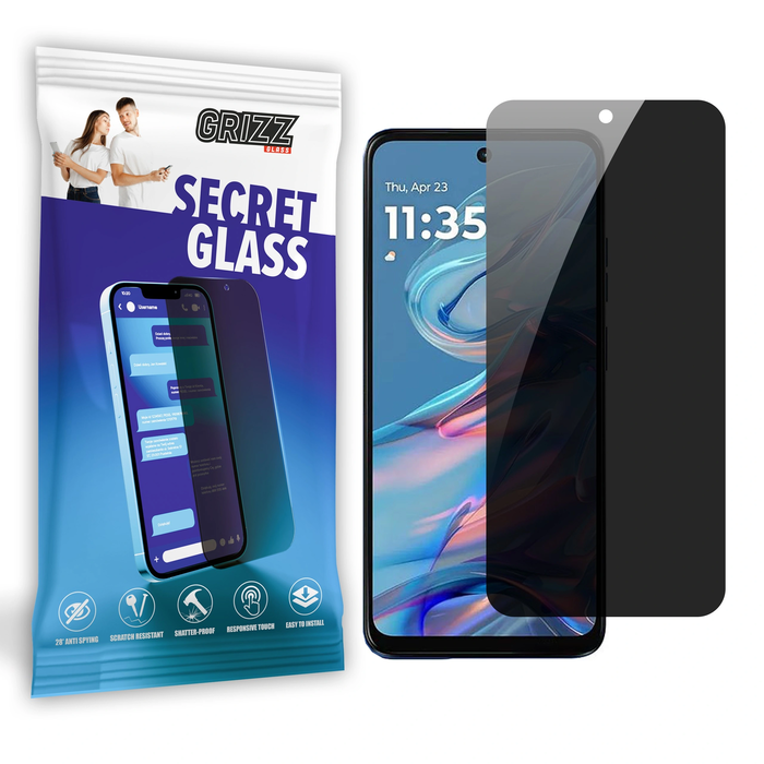 GrizzGlass Matte SecretGlass Motorola Moto G45