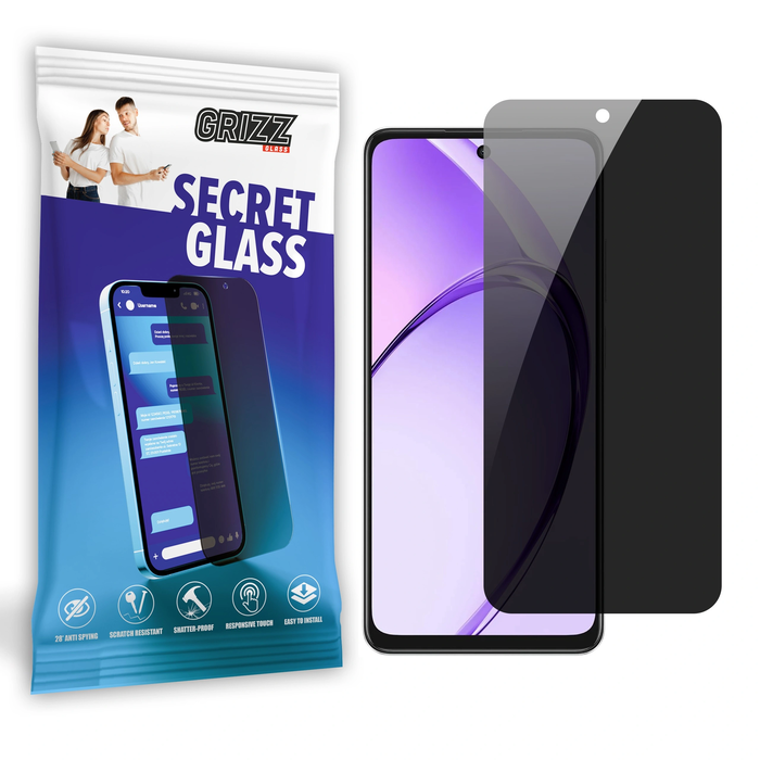 GrizzGlass Matte SecretGlass Oppo A3 4G