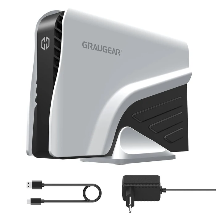 Εξωτερικός Σκληρός Δίσκος 6TB GrauGear for PS4/PS5 USB-C/USB-A