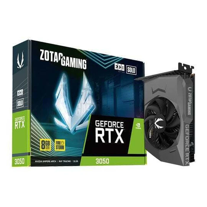 Κάρτα Γραφικών Zotac RTX 3050 ECO SOLO 8GB GDDR6 HDMI 3xDP
