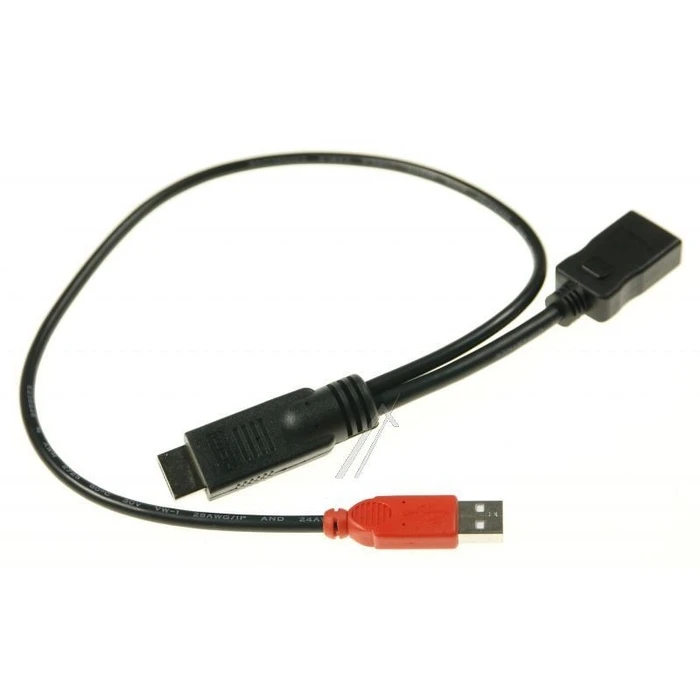 Αντάπτορας HDMI Lindy power supply M/F USB Typ A 0.15m