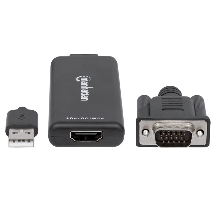 HDMI Converter Manhattan VGA USB White
