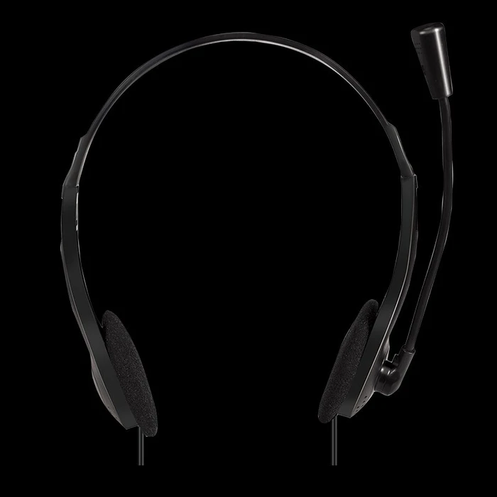 Multimedia Headsets Logilink Stereo 1x 3,5-mm-jack, boom microphone Eco-Box