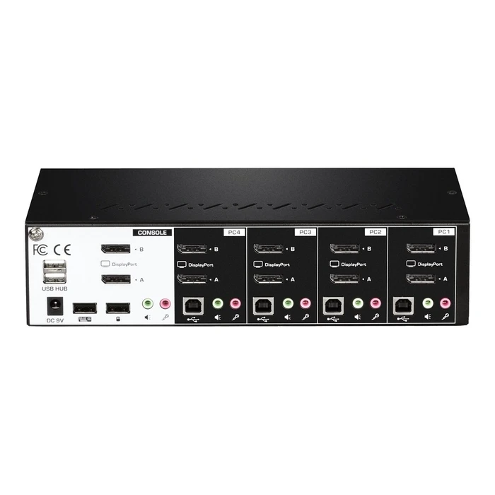 KVM Switch Trendnet 4-port Dual Monitor DisplayPort
