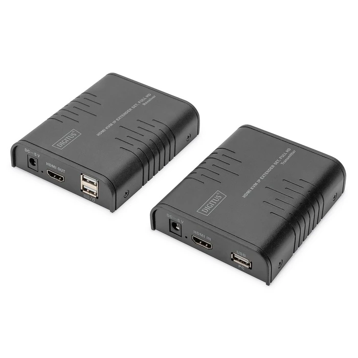 HDMI Extender Digitus KVM IP Set, Full HD, 1080p/60Hz